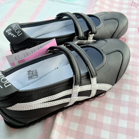 Onitsuka Tiger PATOU x Mexico 66 Ballerina 'Black White' - Picture 4 of 5